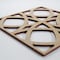 Ekena Millwork Medium Fleetwood Decorative Fretwork Wood Wall Panels, Birch, 15 3/8"W x 15 3/8"H x 3/8"T WALW16X16X0375FLTBI - alternate 3
